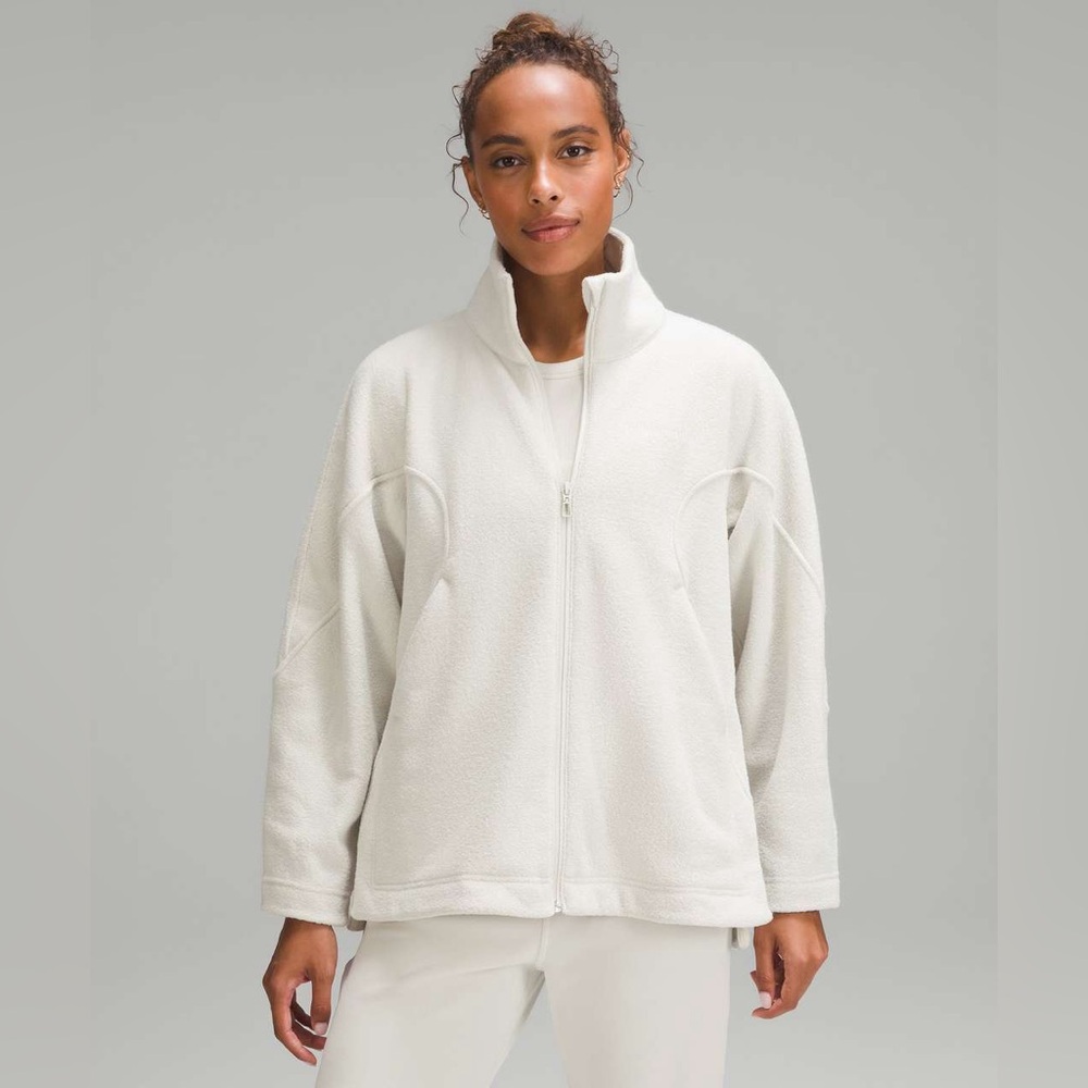 lululemon Women’s Looped Terry Fleece Full Zip - US 4